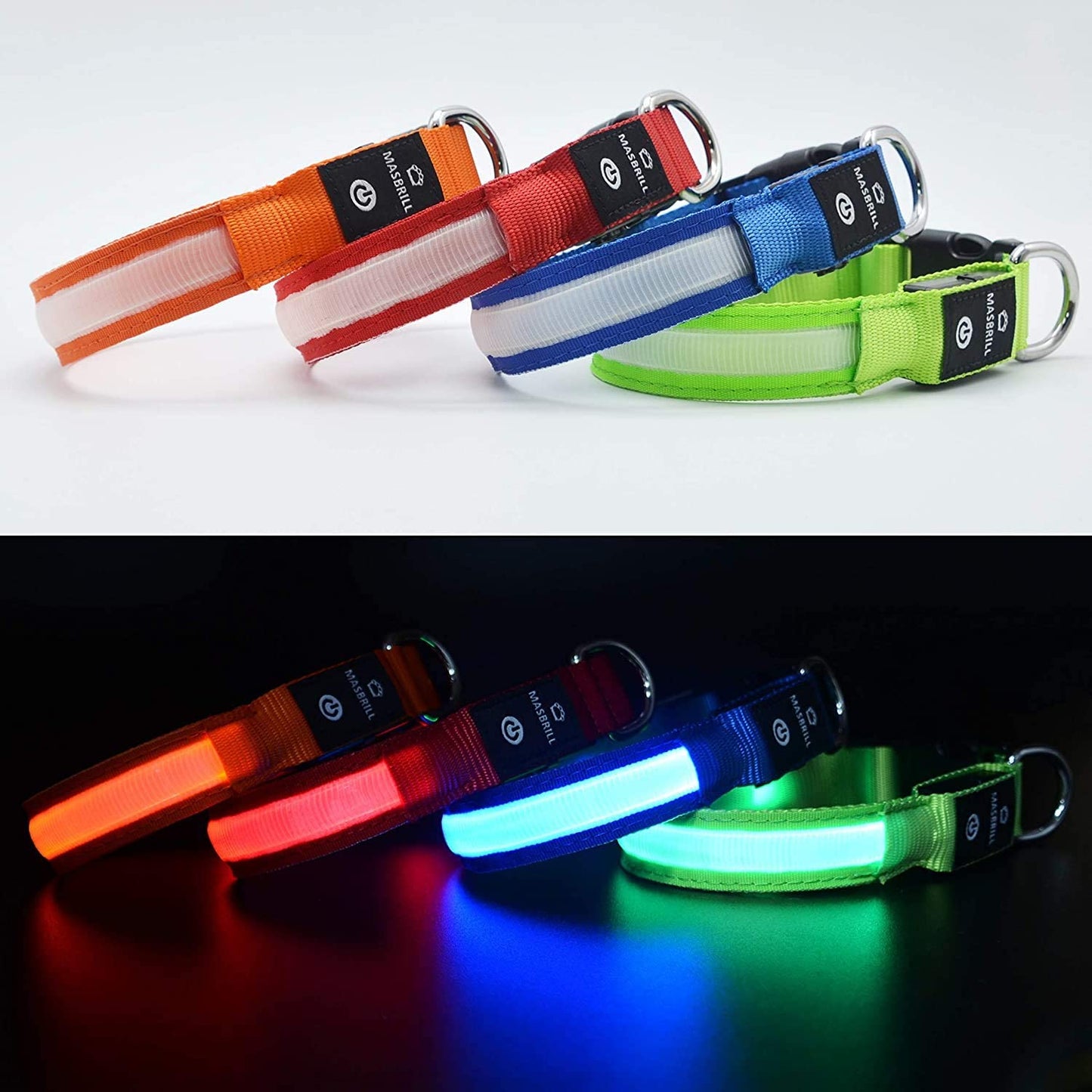 Collier LED lumineux